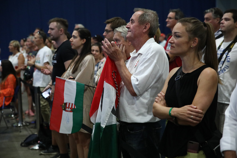 BOK csarnok olimpikonok ünneplés