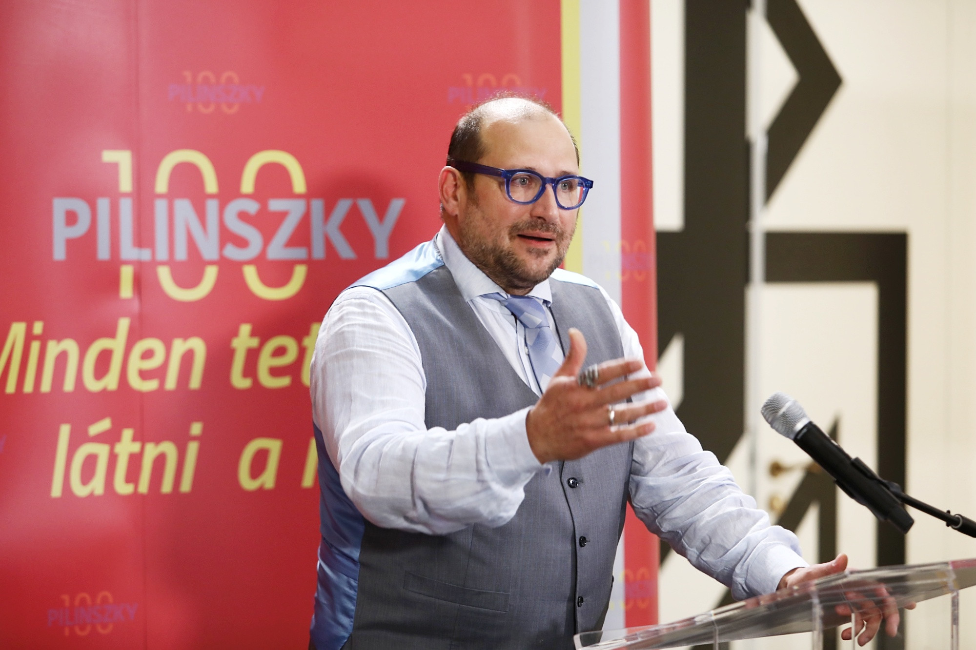 Pilinszky János születésének 100. évfordulója alkalmából megjelenő bélyeg ünnepélyes kibocsátása