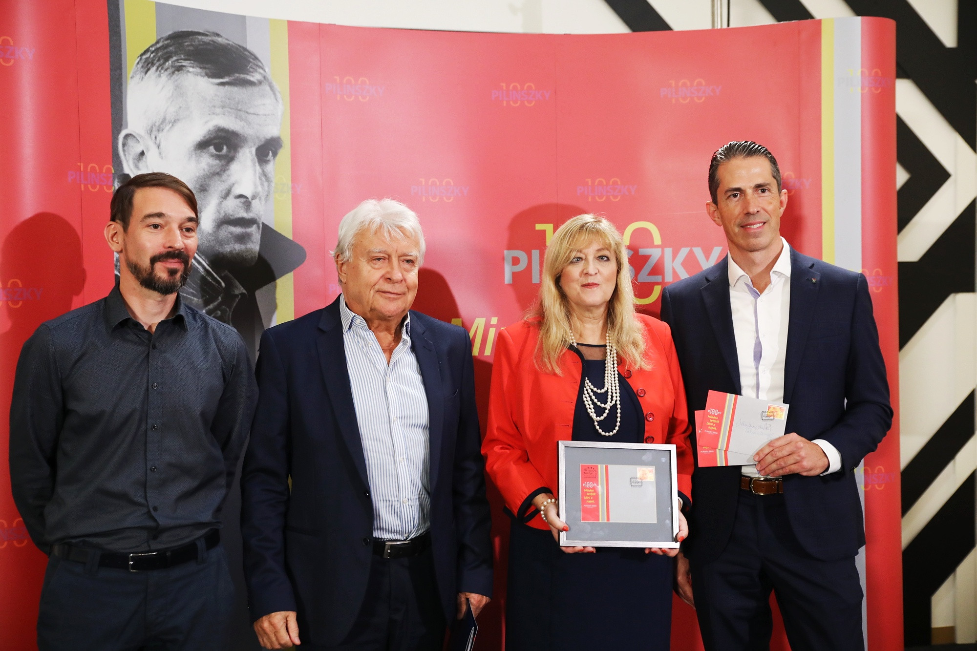 Pilinszky János születésének 100. évfordulója alkalmából megjelenő bélyeg ünnepélyes kibocsátása
