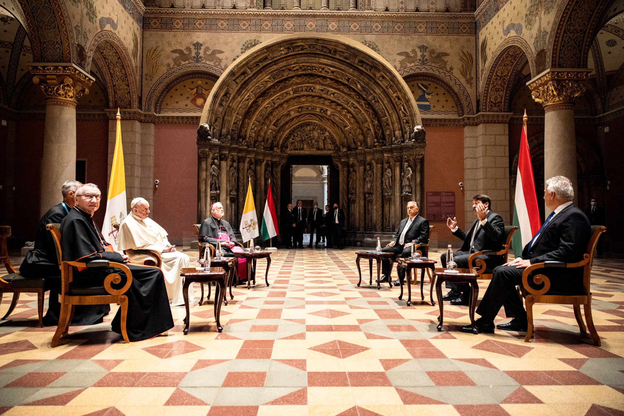 Ferenc pápa Budapesten