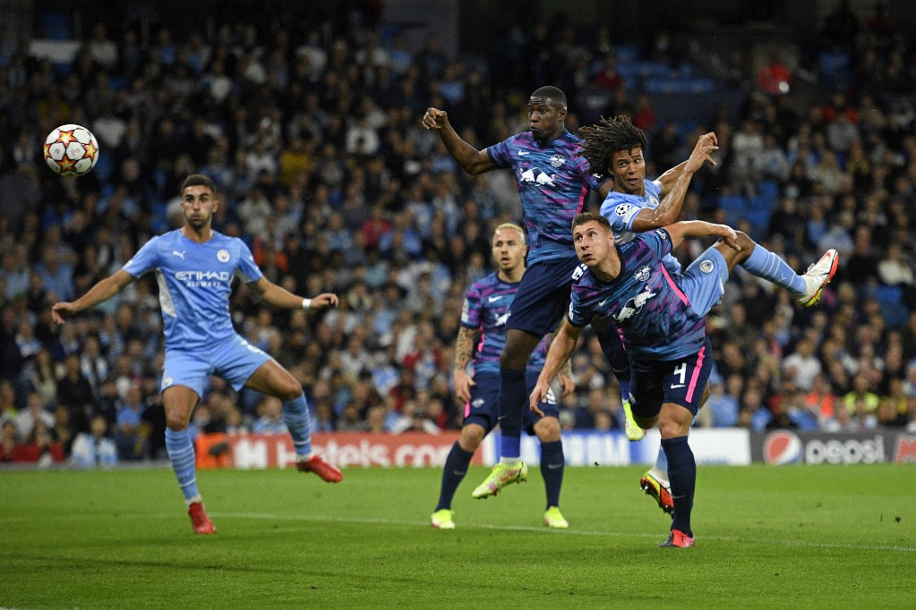 Fotó: AFP/Oli Scarf Hat gólt kapott a Manchester City otthonában a Leipzig, Haller mesternégyese