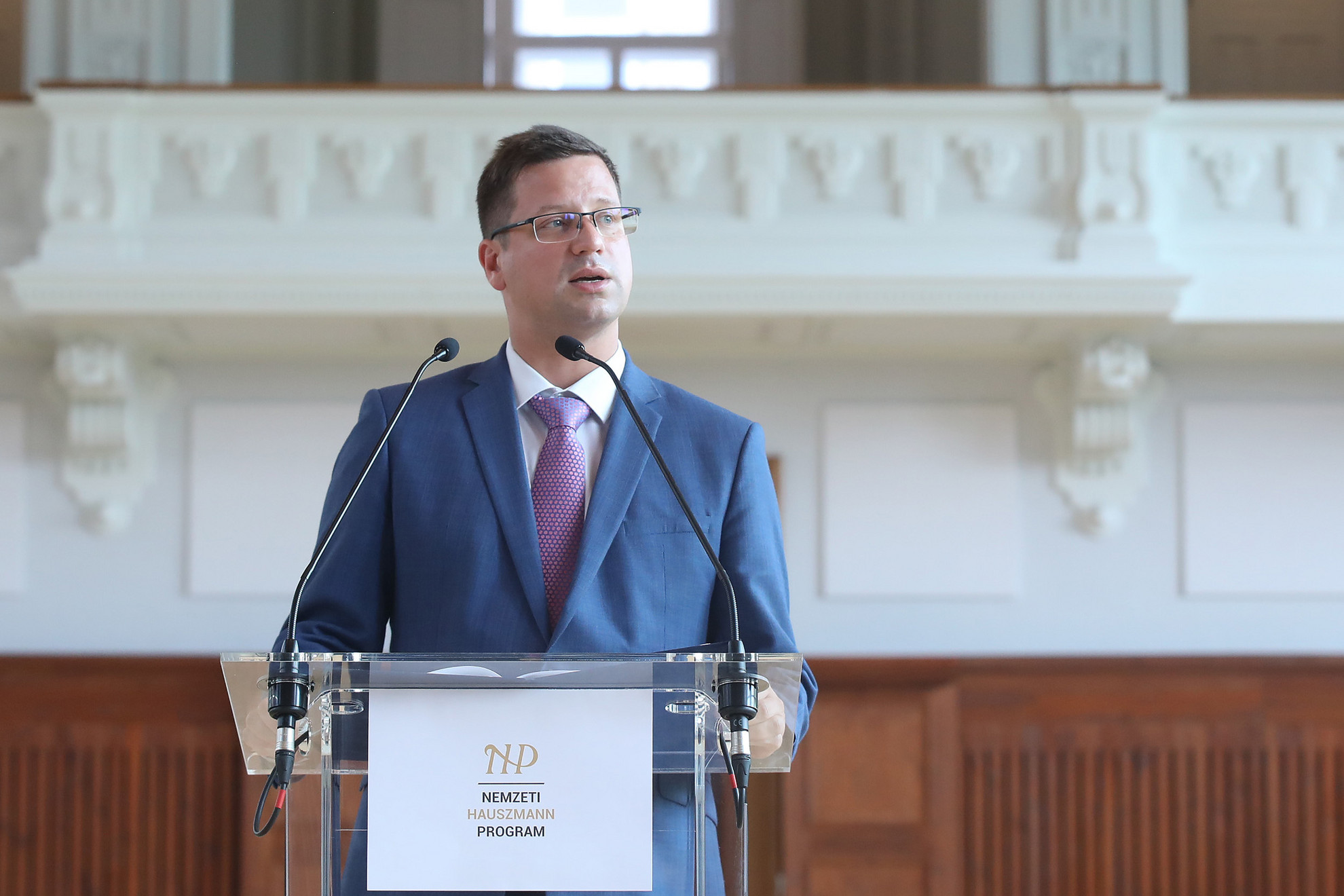 Fotó: MH/Hegedüs Róbert Gulyás Gergely, a MIniszterelnökséget vezető miniszter