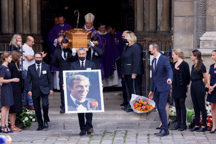 Fotó: Thomas SAMSON / AFP Eltemették Jean-Paul Belmondót