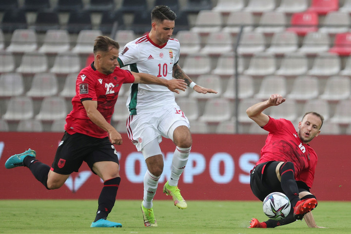 Futball: Kikapott Albániában a magyar válogatott