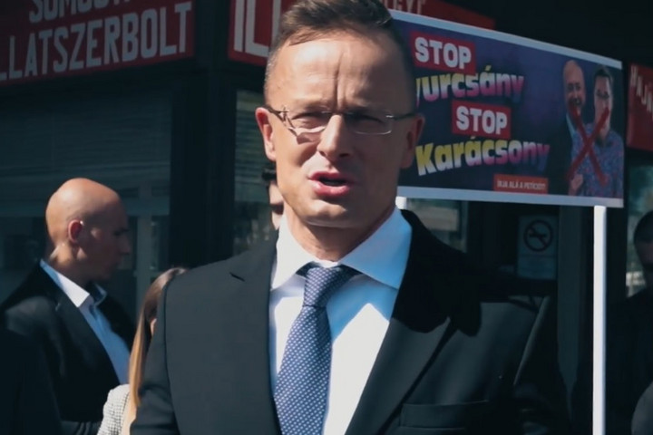 Fotó: Facebook / Szijjártó Péter Szijjártó: Nem kérünk a gyurcsányi idők hazugságaiból