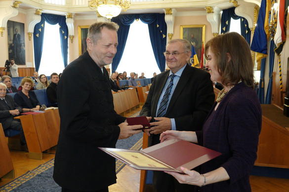 A Bethlen Gábor-díj kitüntetettje: Andrásfalvy Bertalan