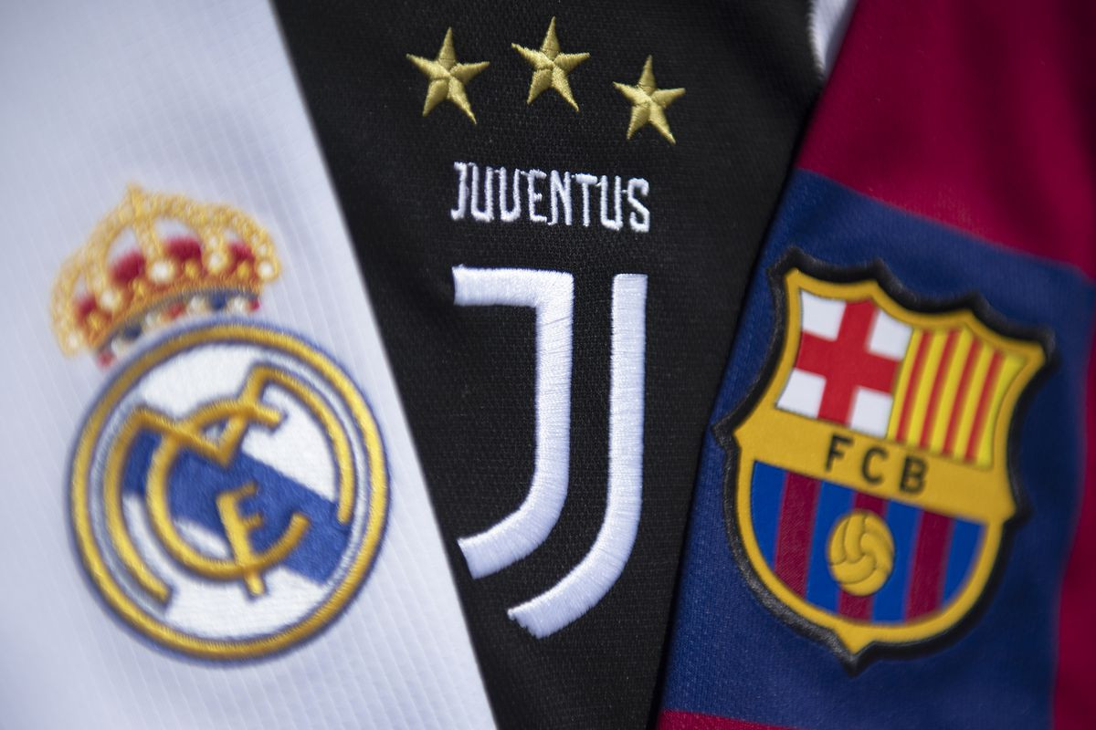 Az UEFA felfüggesztette a fegyelmi eljárást a Real, a Juve és a Barca ellen
