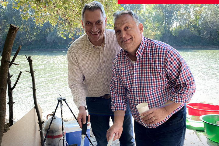 Orbán Viktor Lázár Jánossal ebédelt