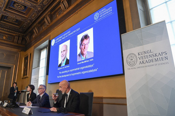 A kémiai Nobel-díjat Benjamin List és David MacMillan kapta