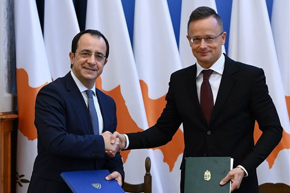 Szijjártó: Magyarország és Ciprus egyetért a legfontosabb uniós kérdésekben
