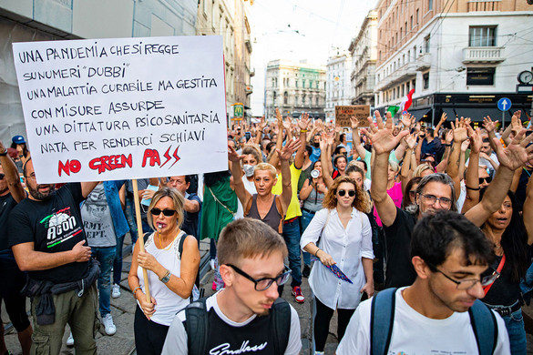 Péntektől csak védettségi igazolvánnyal lehet dolgozni Olaszországban