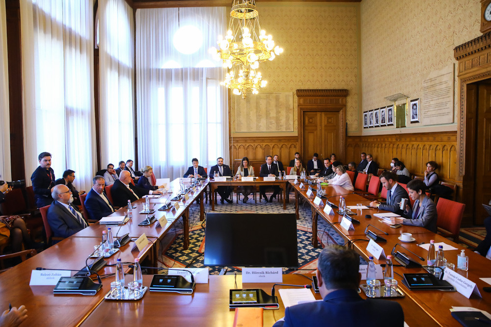 Varga Judit igazságügyi miniszter éves meghallgatása