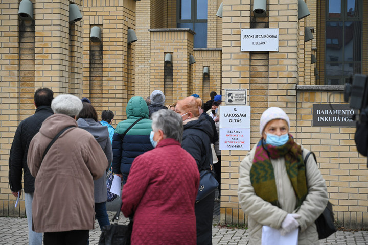 Fotó: MH/Katona László Magyarországon kapták meg a legtöbben a harmadik oltást az EU-ban