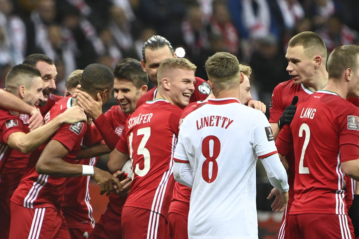 Fotó: MTI/Szigetváry Zsolt Bravúros magyar győzelem Varsóban