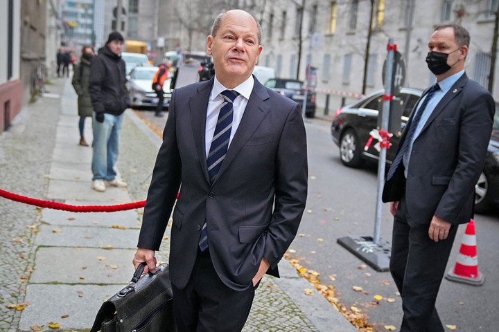 Fotó: AFP/Kay Nietfeld Alakul a Scholz vezette német kormánykoalíció