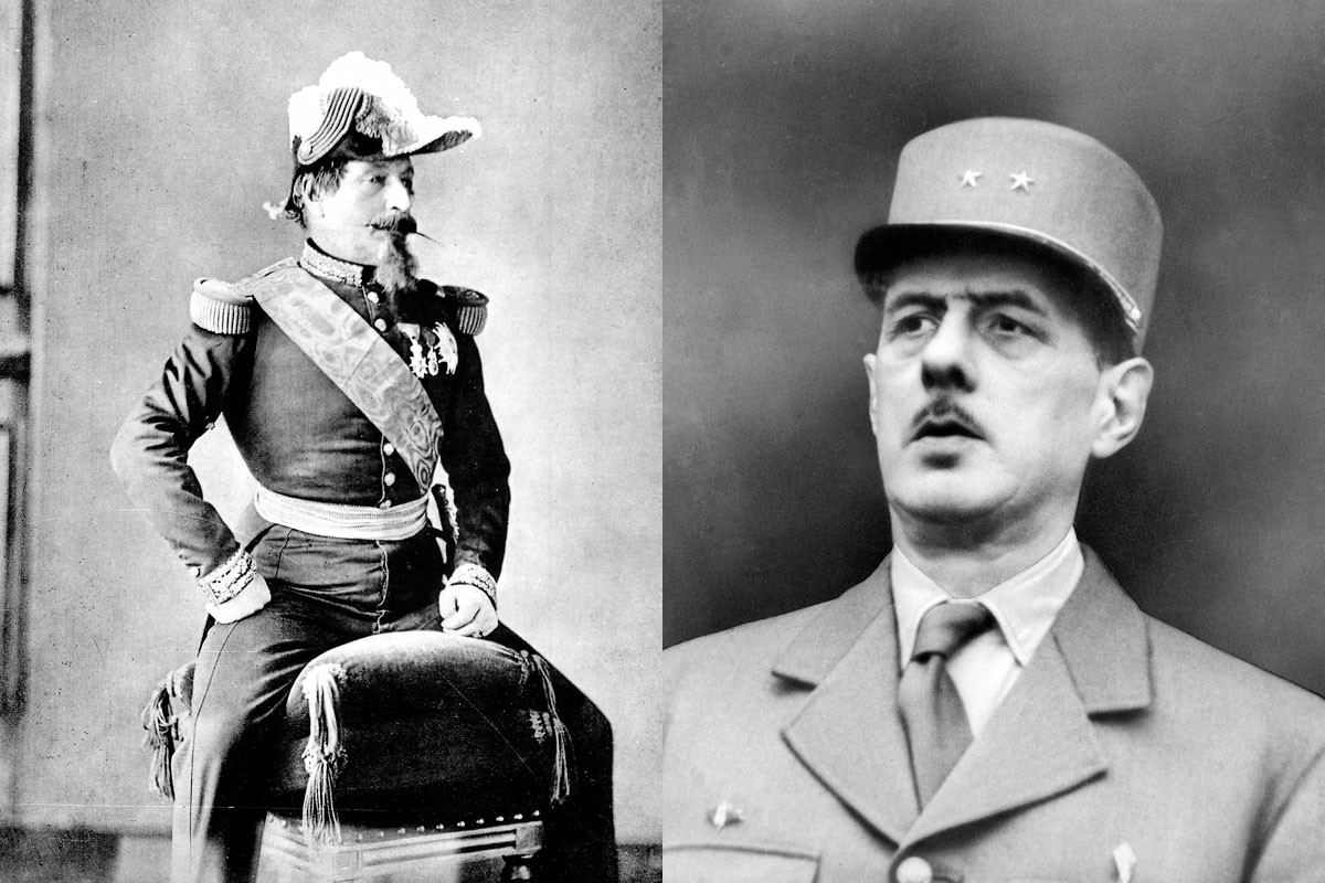 Charles Louis Napoléon Bonaparte és Charles de Gaulle