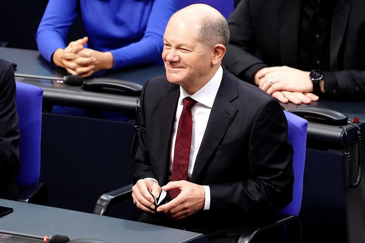 Fotó: AFP/DPA/Kay Nietfeld Kancellárrá választották Olaf Scholzot, megalakult az új német kormány