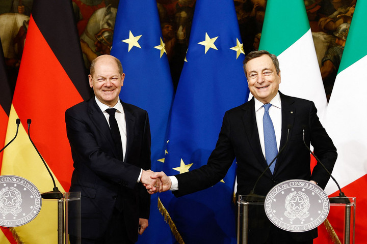 Erős uniót építene Draghi és Scholz
