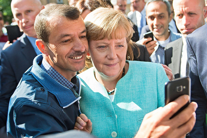 Fotó: AFP/Bernd Von Jutrczenka Viszlát, Mutti!