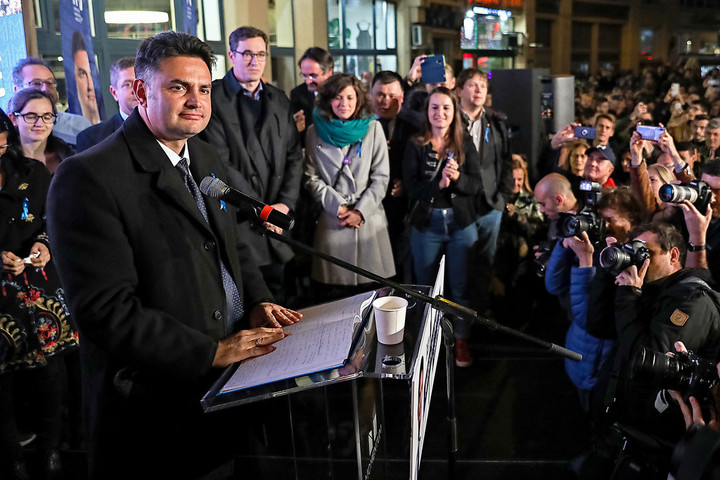 Fotó: MH/Hegedüs Róbert Két világnézet csap össze a 2022-es választáson