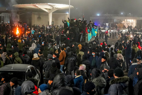 Nem csitulnak az erőszakos tüntetések Kazahsztánban