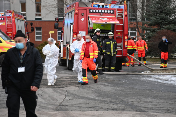 Tűz volt a budapesti Szent Imre kórházban