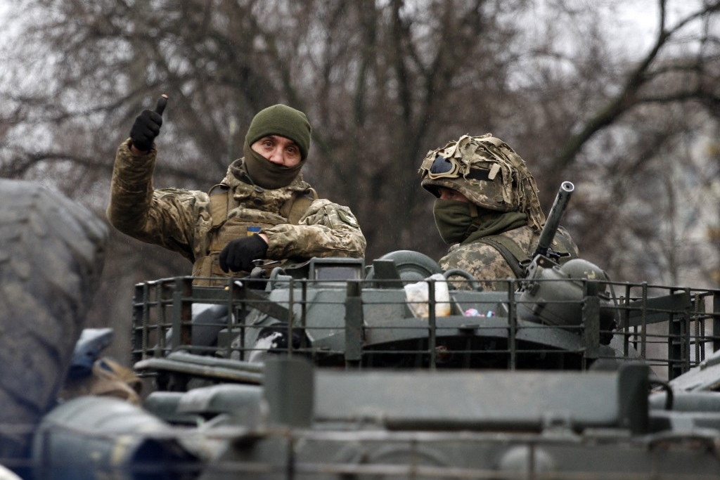 Az ukrán katonák ellenállnak és küzdenek, hisznek abban, hogy visszaverik az oroszokat