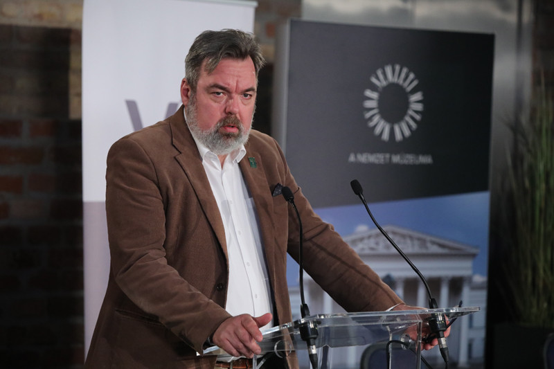 Fotó: MH/Hegedüs Róbert L. Simon László, a Magyar Nemzeti Múzeum (MNM) főigazgatója