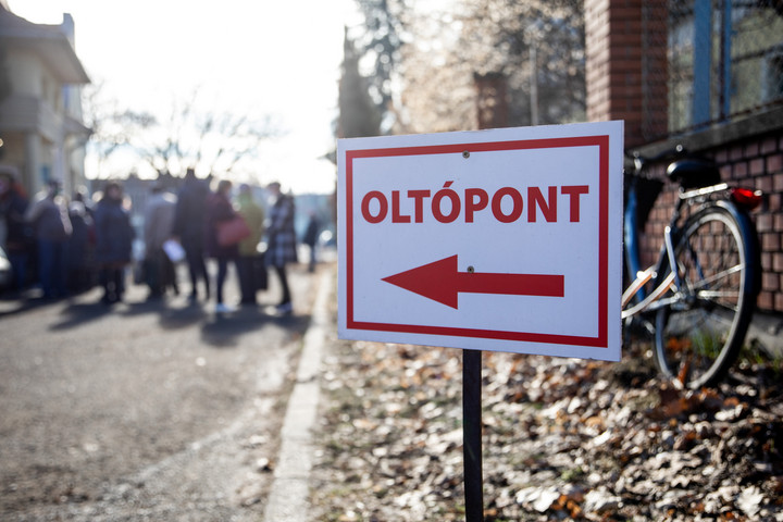 Fotó: MTI / Rosta Tibor A beoltottak száma 6 395 509 fő