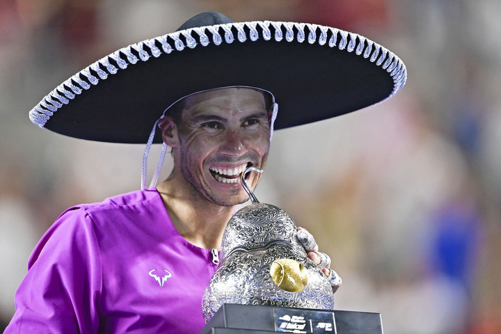 Fotó: AFP/Pedro Pardo Rafael Nadal duplán csúcstartó Acapulcóban