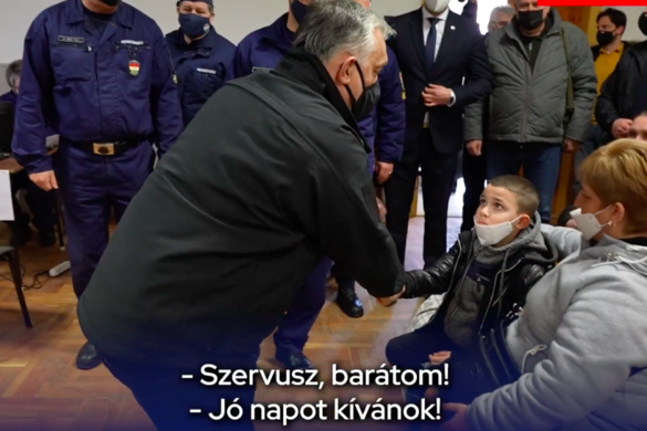 Orbán Viktor kárpátaljai magyar menekültekkel találkozott
