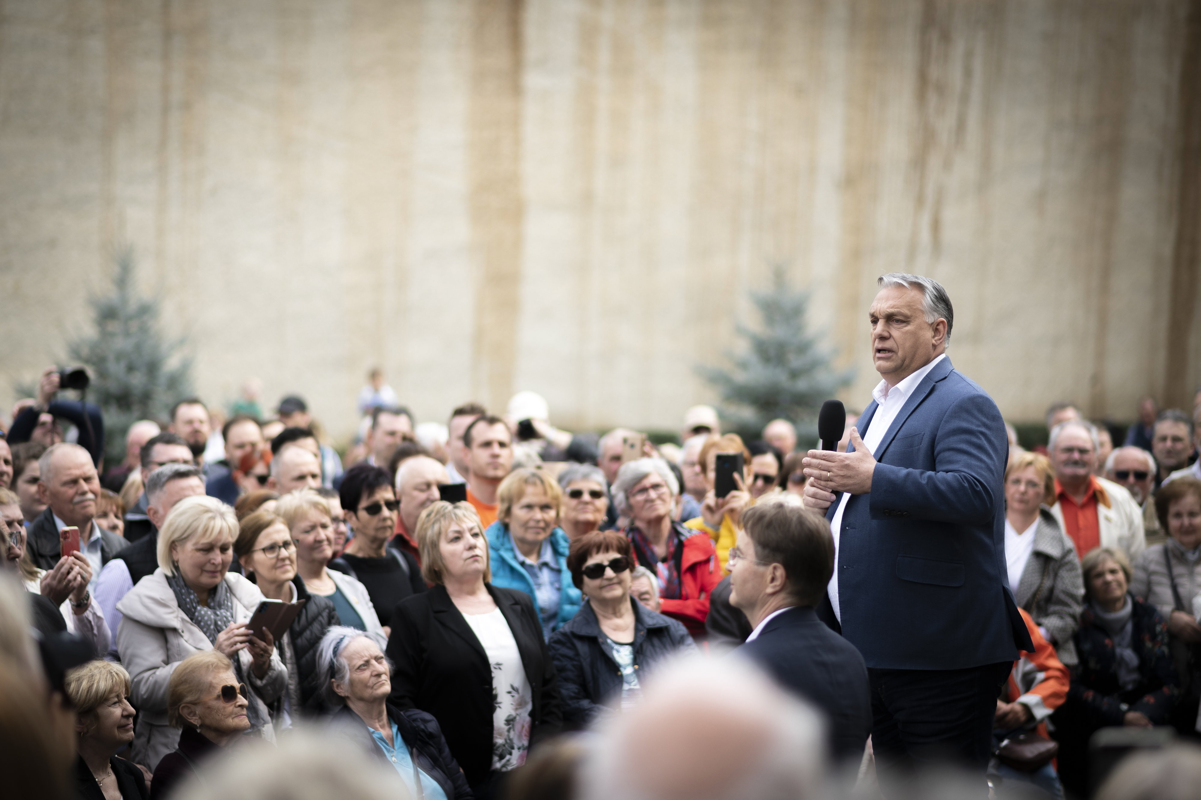 Orbán Viktor Egerben