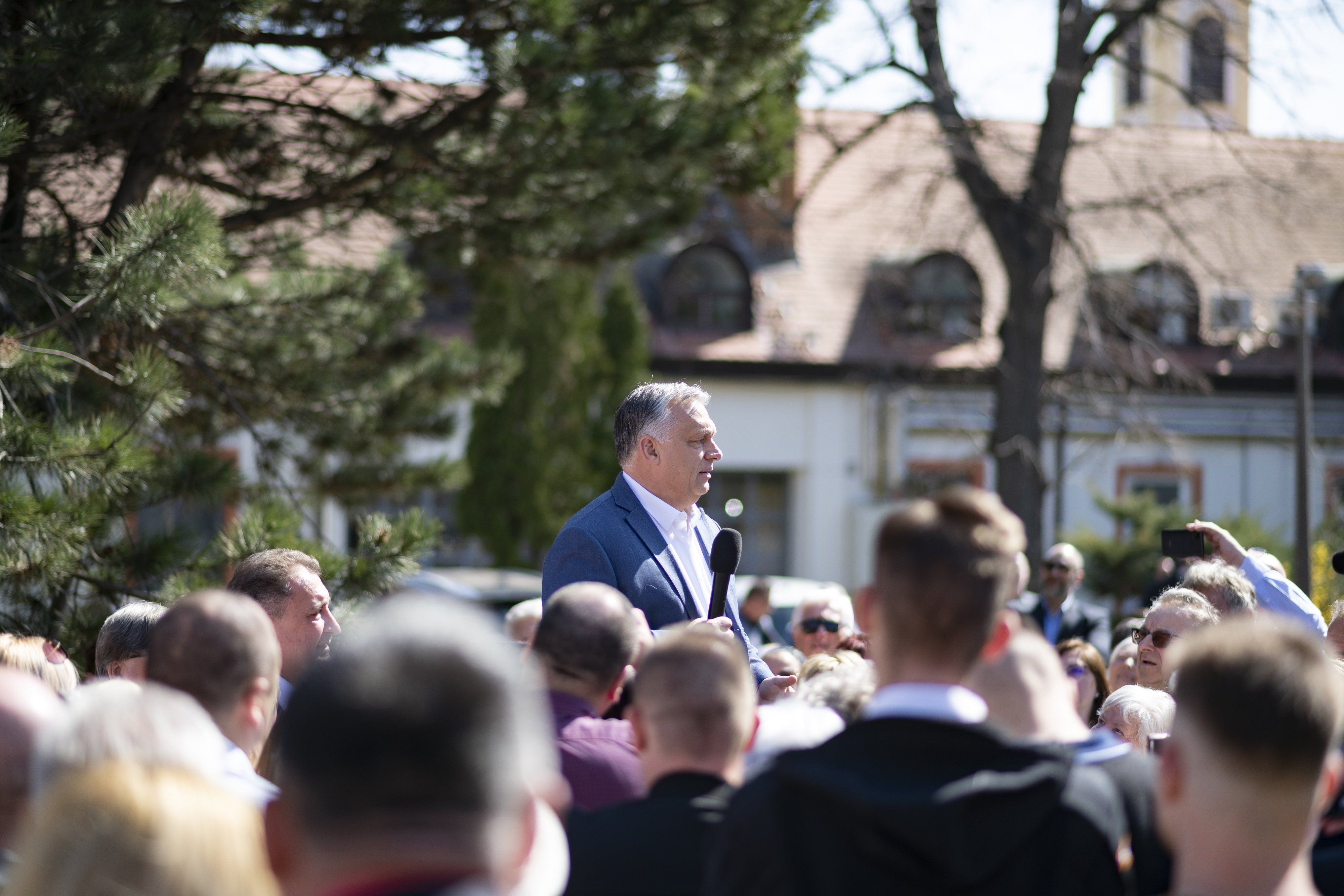 Orbán Győrben 2022.03.