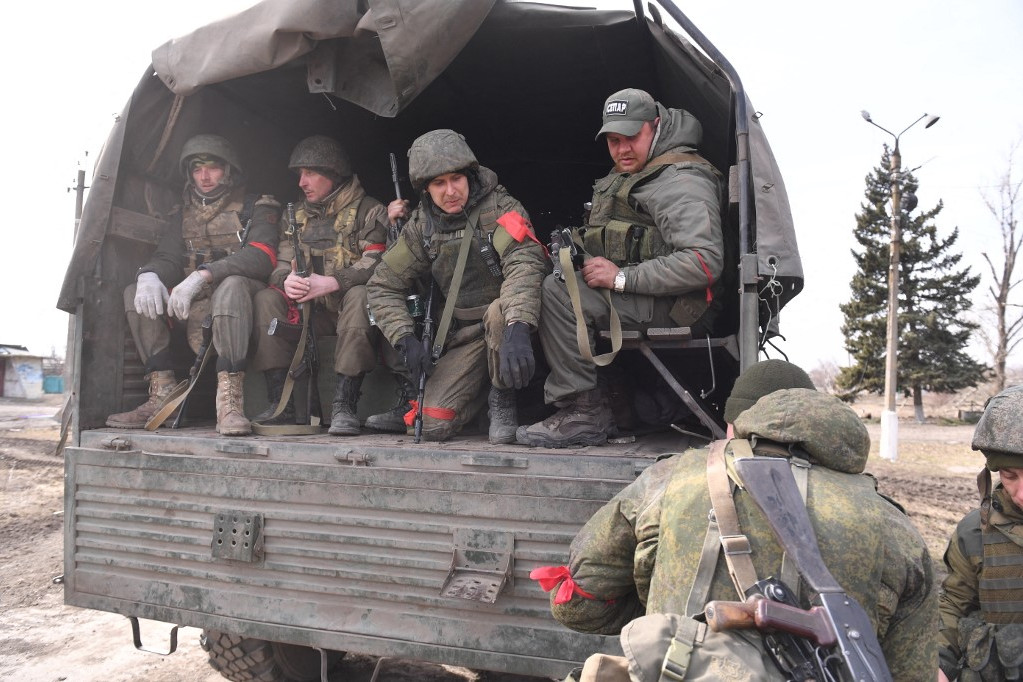 A donyecki milícia orosz katonái