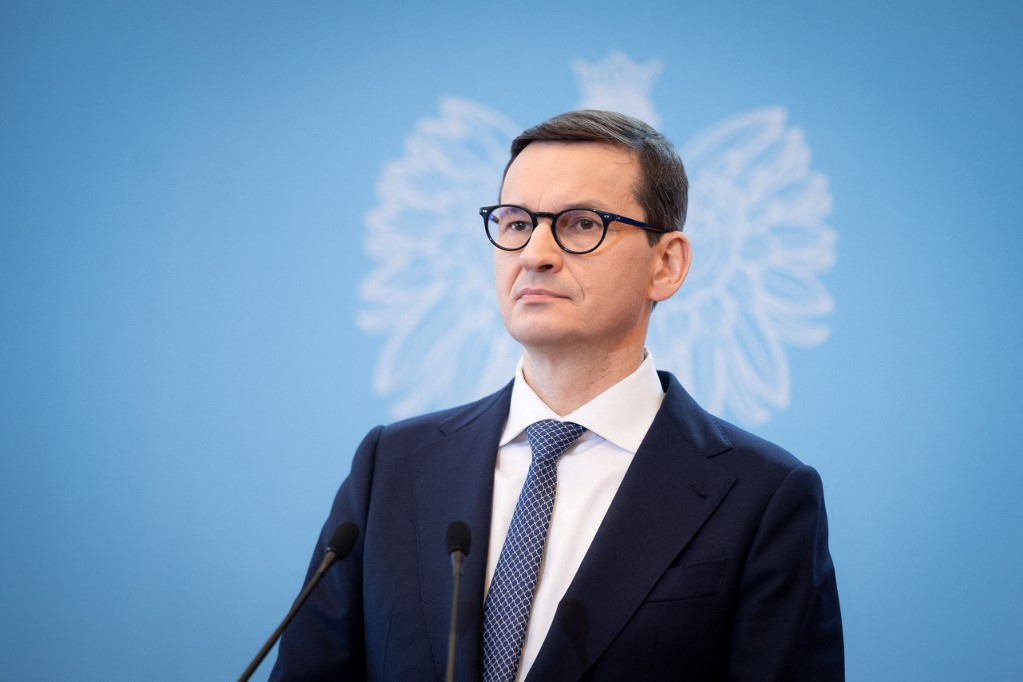 Mateusz Morawiecki lengyel kormányfő