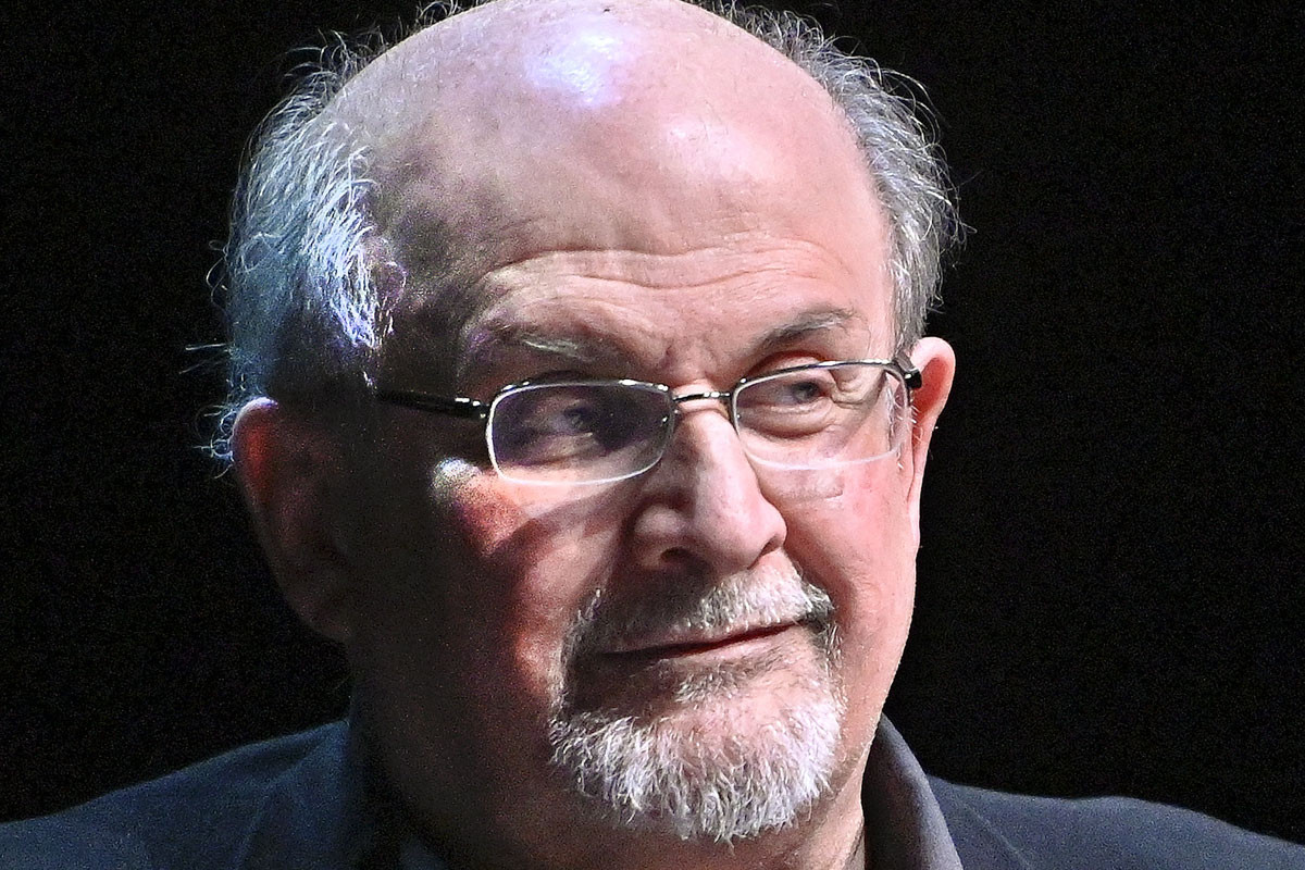 Fotó: AFP Salman Rushdie