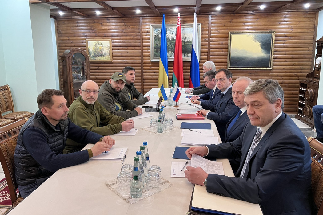 Az ukrán-orosz tűzszüneti tárgyalások harmadik fordulója