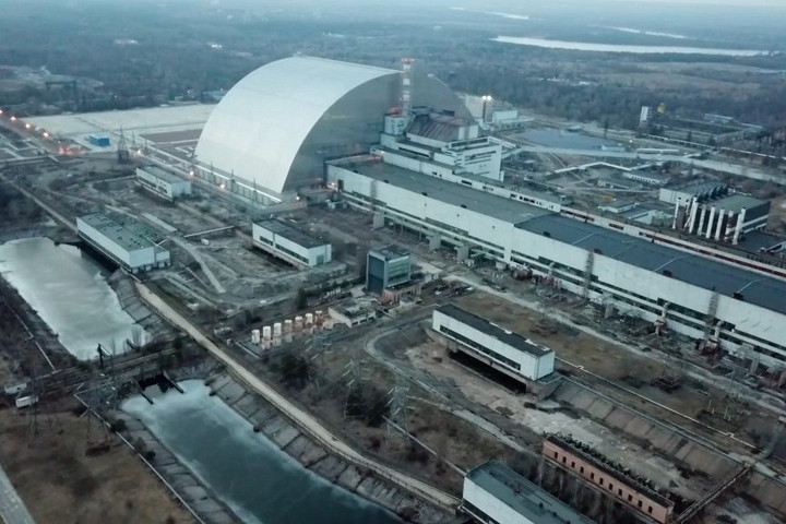 Fotó: EyePress News / EyePress via A Romlik a helyzet a csernobili atomerőműben