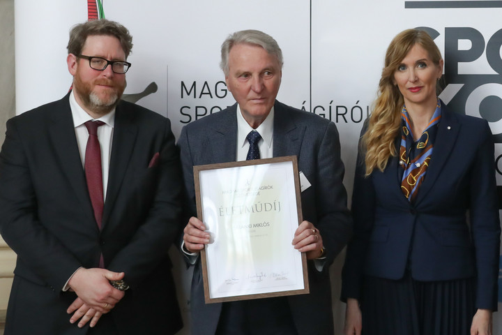Salánki Miklós és Lovas Albert kapta az MSÚSZ életműdíját