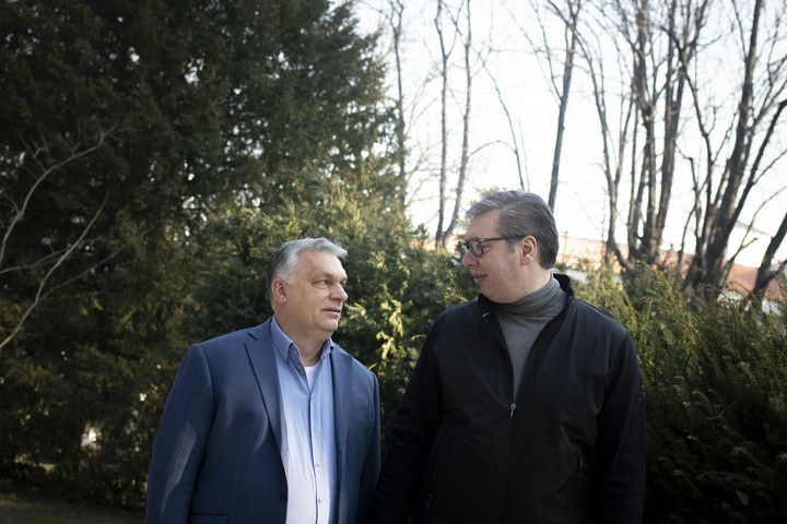 Fotó: MTI/Miniszterelnöki Sajtóiroda Orbán Viktor: A béke épít!