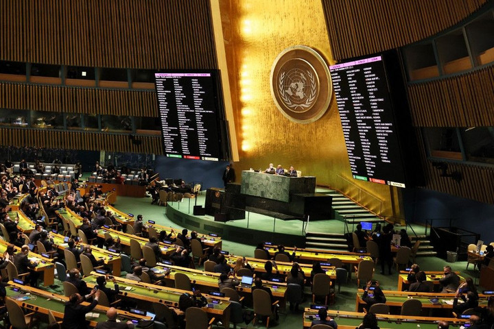 Oroszországot bíráló határozatot fogadott el az ENSZ-közgyűlés