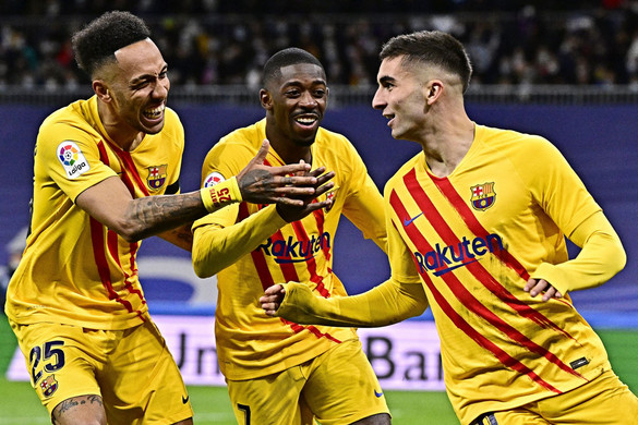 Barca-gála a Bernabéuban