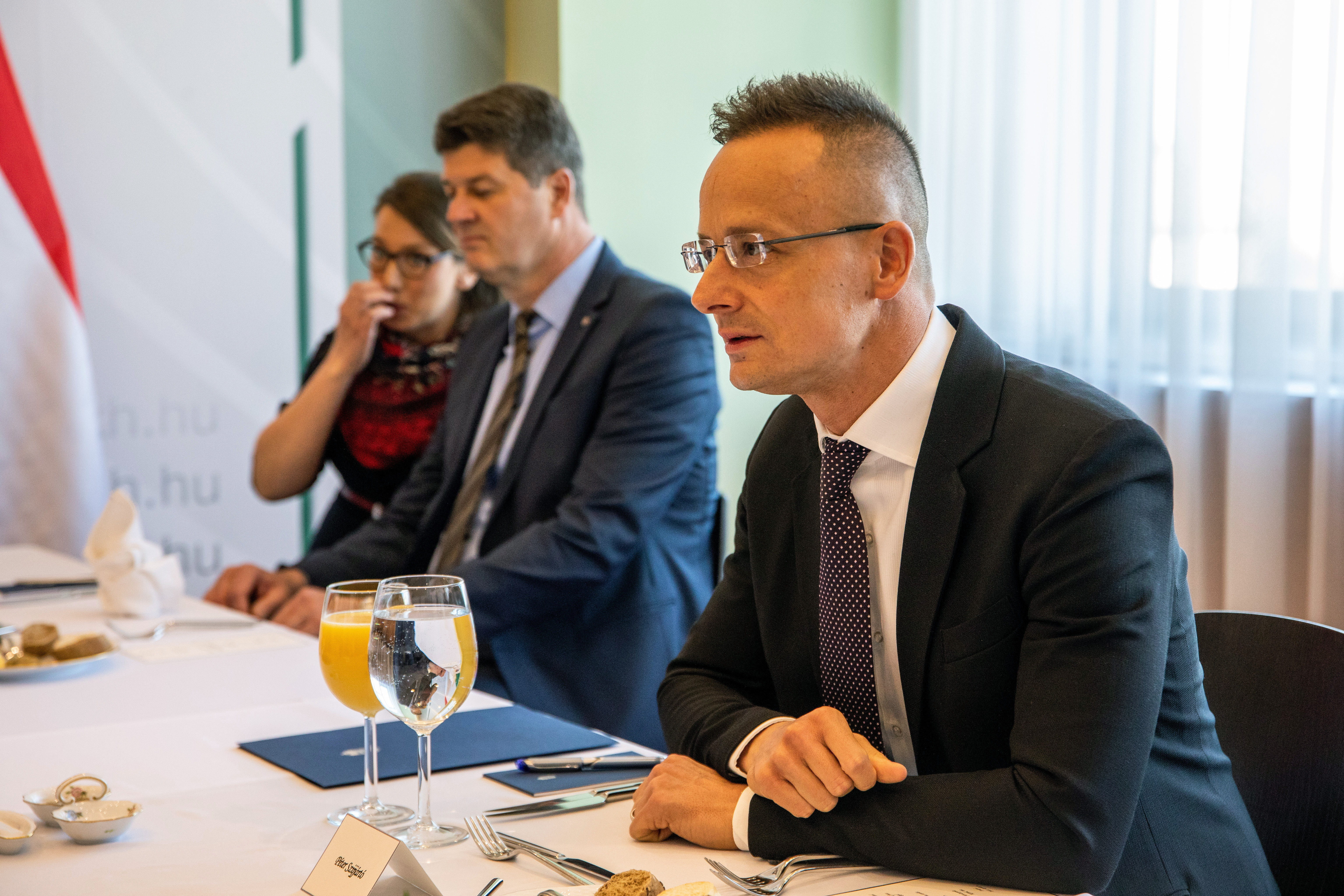 Szijjártó Péter fogadta Nikola Selakovic szerb külügyminisztert