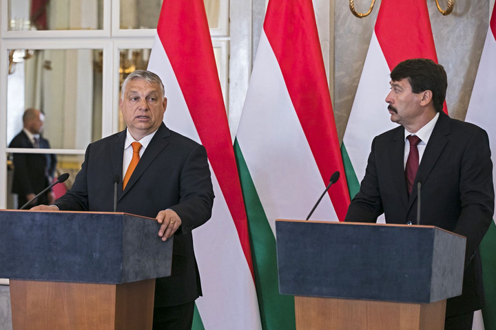 Fotó: MH/Purger Tamás Orbán Viktor: Olyan kormányt fogok alakítani, amely képes lesz megvédeni Magyarországot