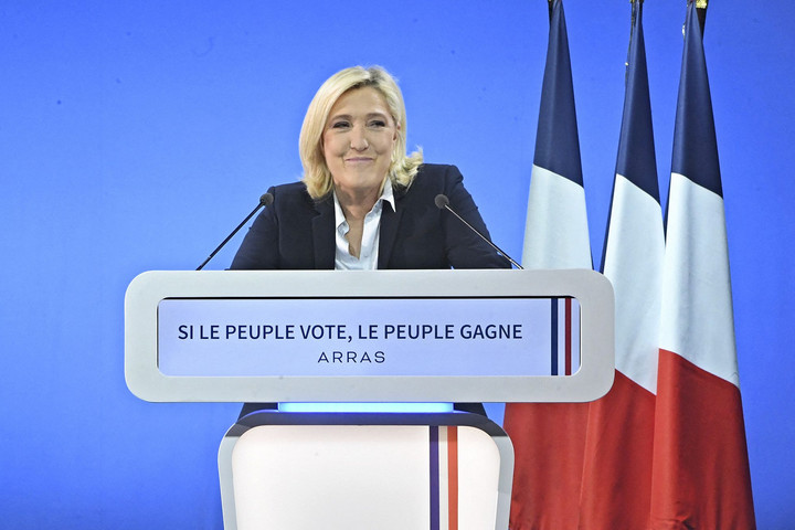 Fotó: AFP/Francois Pauletto Fasisztázzák Marine Le Pent