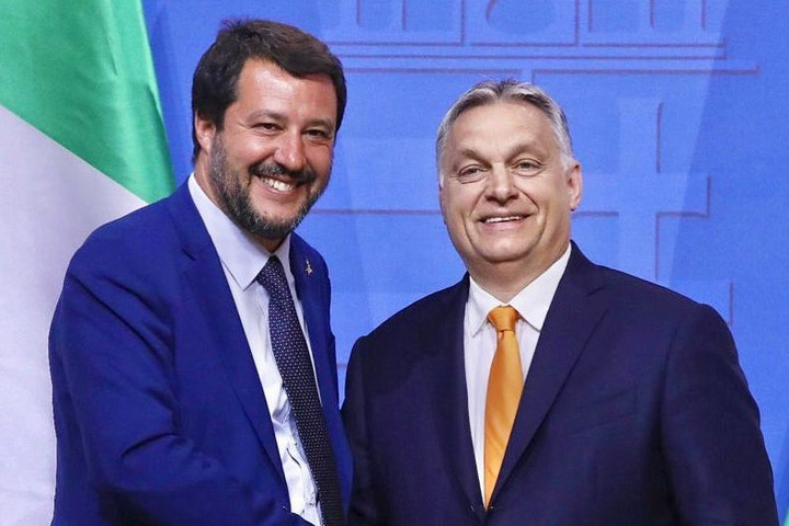 Matteo Salvini gratulált a Fidesz győzelméhez