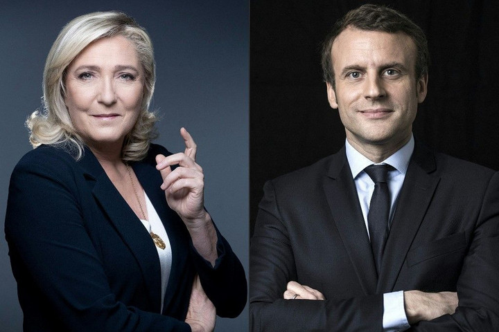Macron győzött az első fordulóban Le Pen előtt
