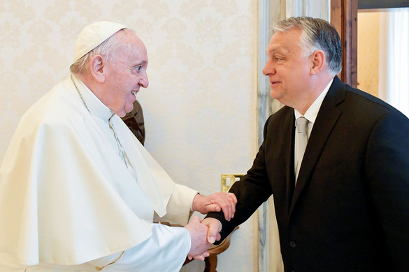 Orbán üdvözli a pápai látogatás bejelentését