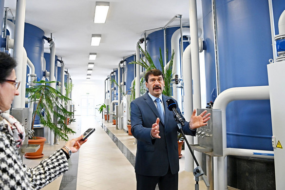 Áder: Meg kell becsülni a vízellátás biztonságát