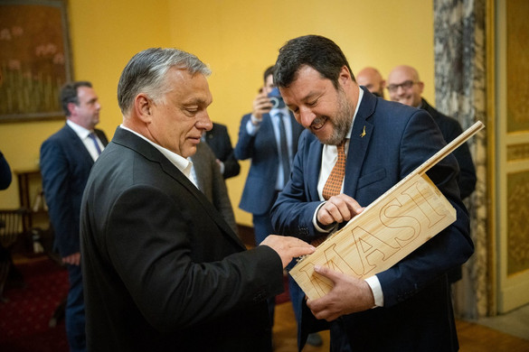 Salvinivel is tárgyalt Orbán Viktor